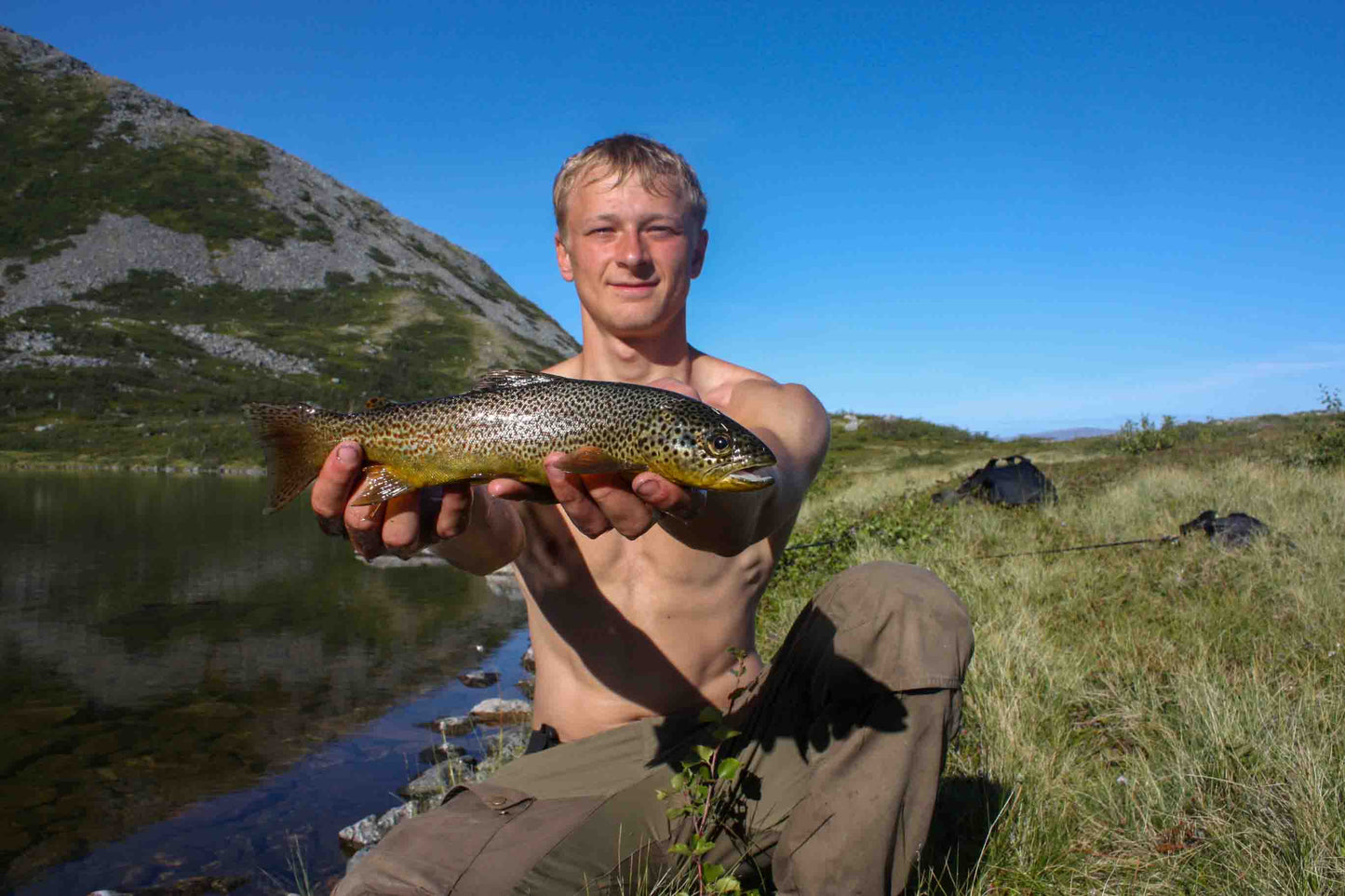 Hike to Hidden Lakes and Fish