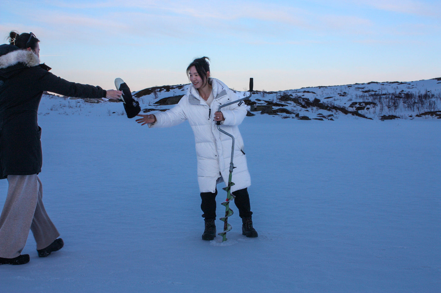 Private Ice Fishing & Snowshoe Expedition