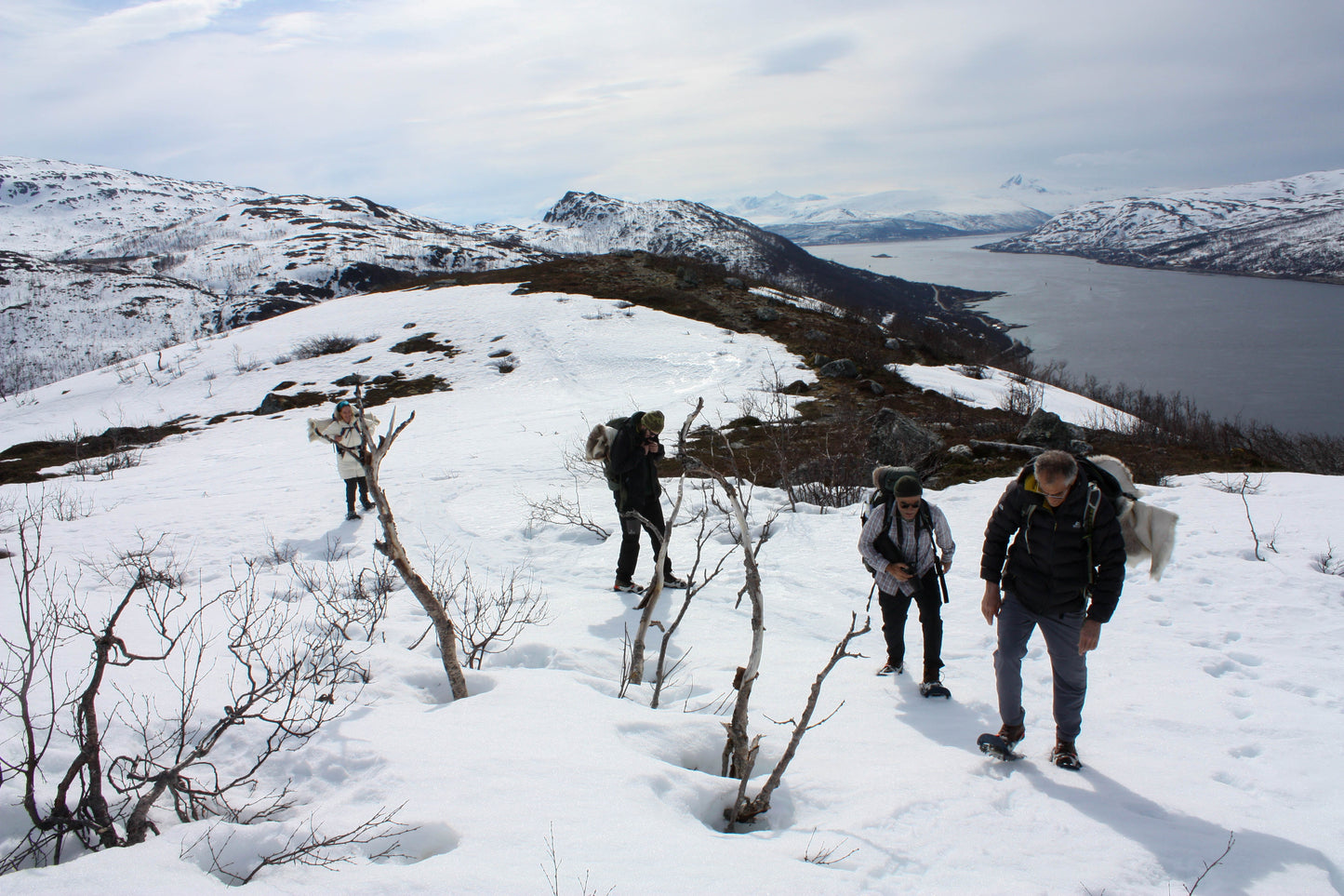 Mountain Cabin Stay and Remote Snow-shoe Hike